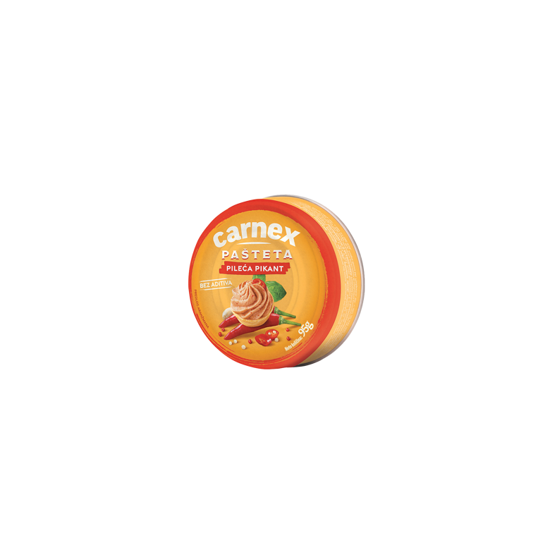 Carnex - Pikant kyllinge leverpostej 95gr