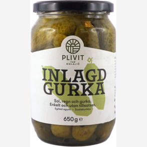 Plivit Trade - Syltet agurk 650gr