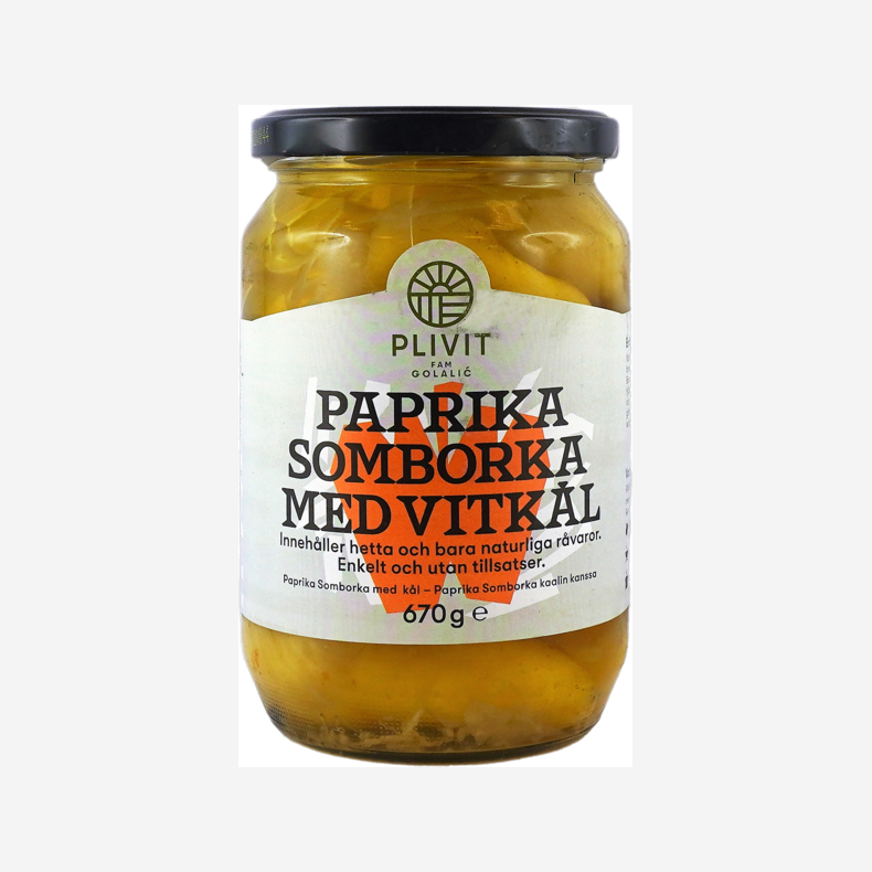 Plivit - Peberfrugt Somborka 680gr