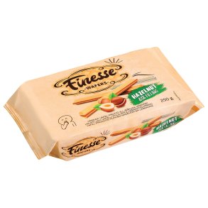Finesse Spr�de vaffelst�nger med hasseln�ddecreme 250 g