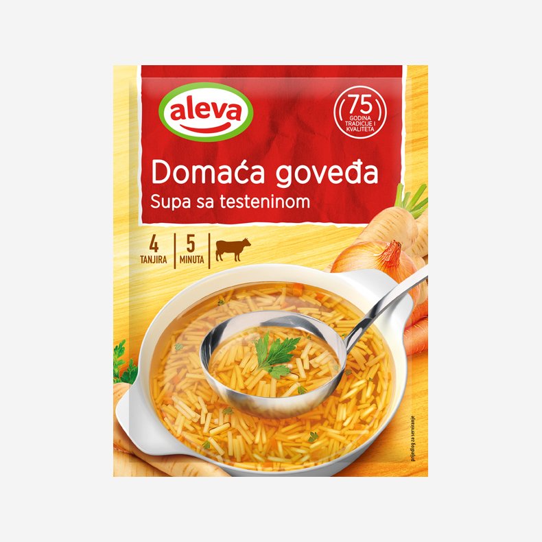 Aleva - Hjemmelavet oksek�dsuppe 45gr
