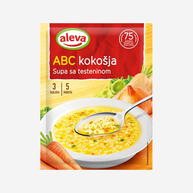 Aleva - ABC H�nsek�dssuppe 045gr