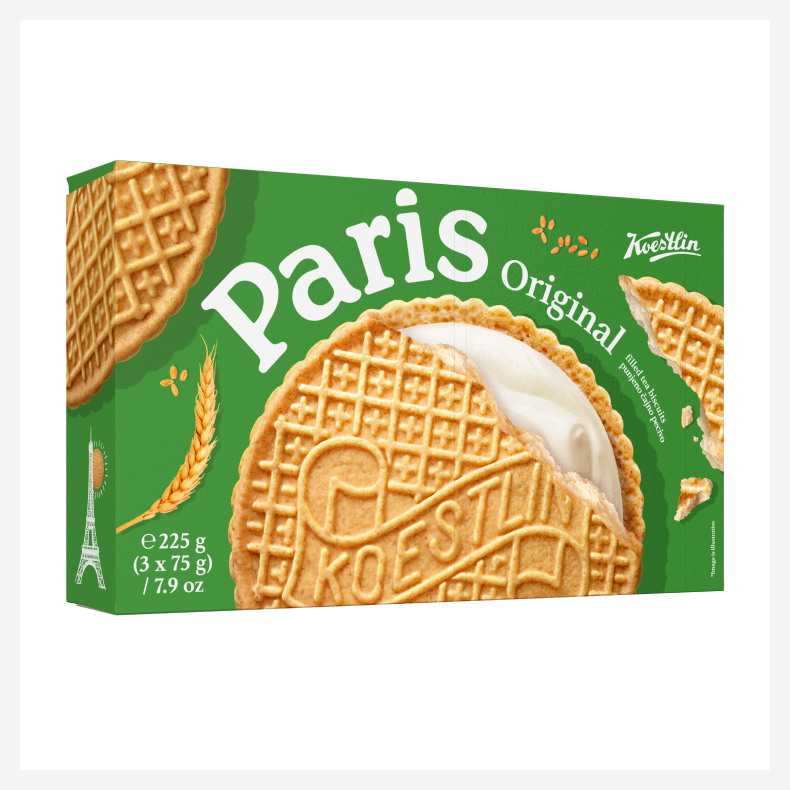 Koestlin - Paris sm�kager med fyldt 225gr