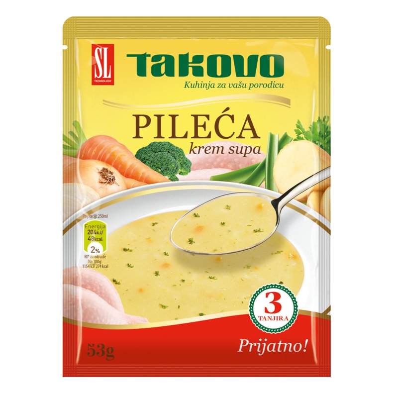 Takovo - Crem Kyllinge suppe 53gr