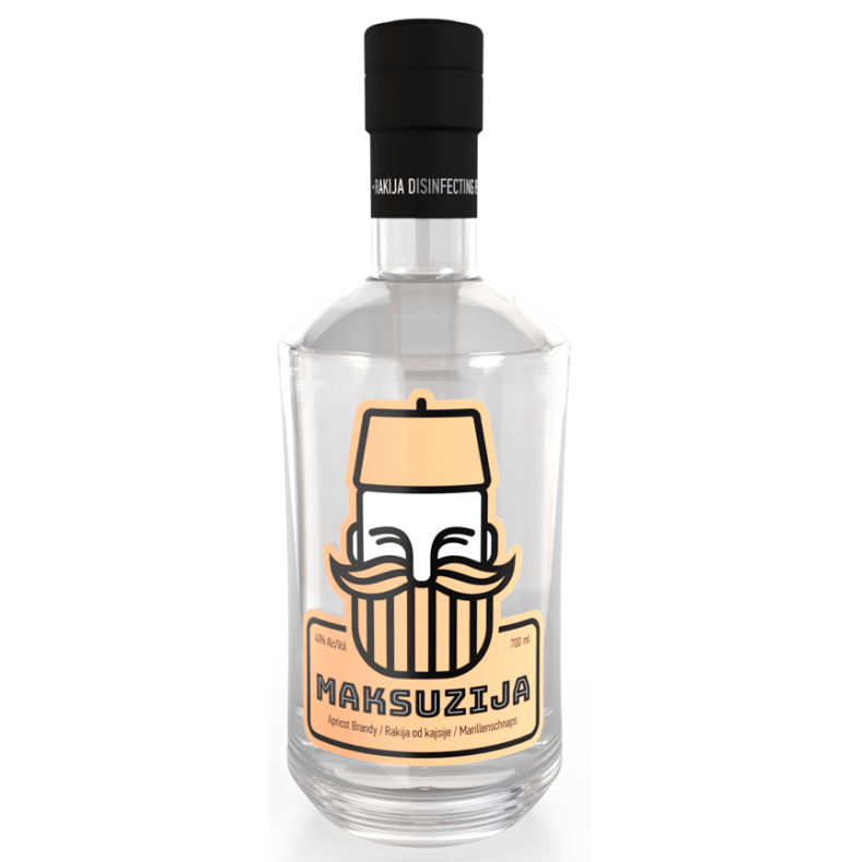 Maksuzija - Abrikosbrndevin  40% - 0,7L