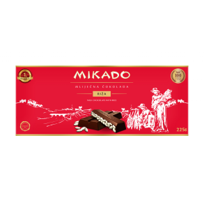 Mikado - Choldade m. puffede ris 225gr