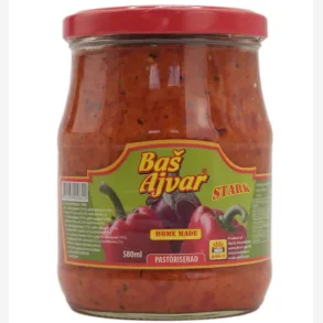 Bas Ajvar Hot - 580 gr