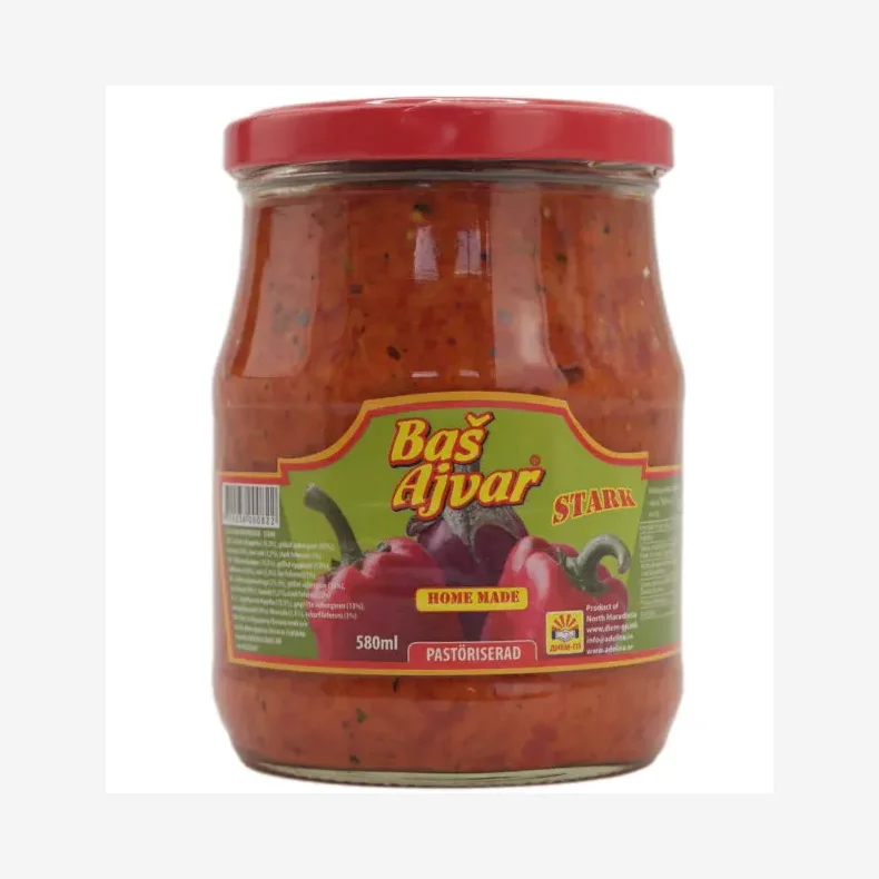 Bas Ajvar Hot - 580 gr