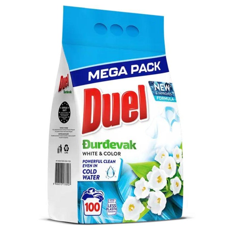 Duel - Liljekonval - Djurdjevak - Vaskepulver 3 kg