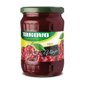 Takovo - Sur kirsebr marmelade 700gr