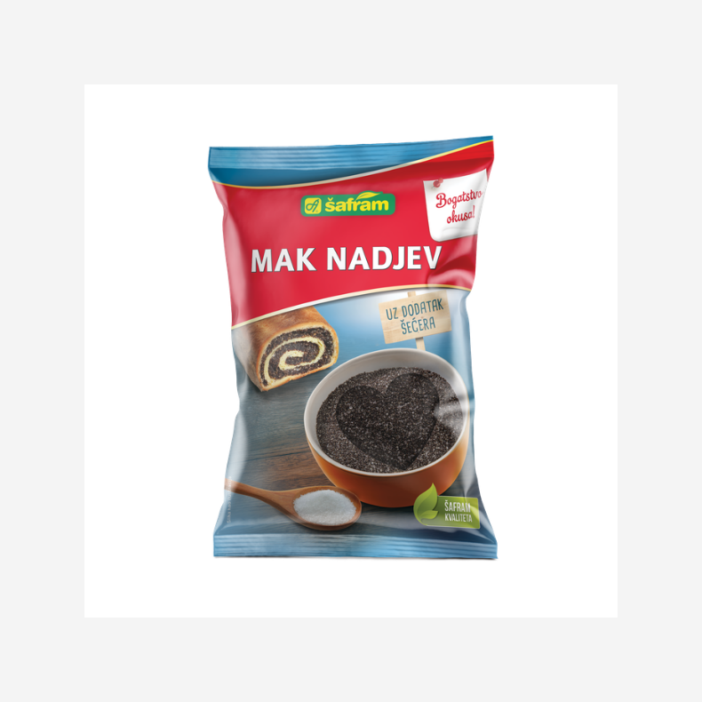 Safram - Valmuefr� malet 200gr