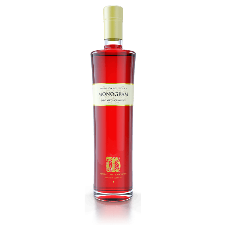 Monogram - Blommebrndevin med periokon - 0,7l - 40%