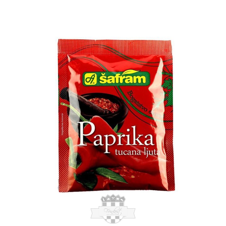 Safram - St�rk knust chilli 50gr
