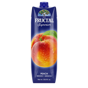 Fructal - Peach juice 1l