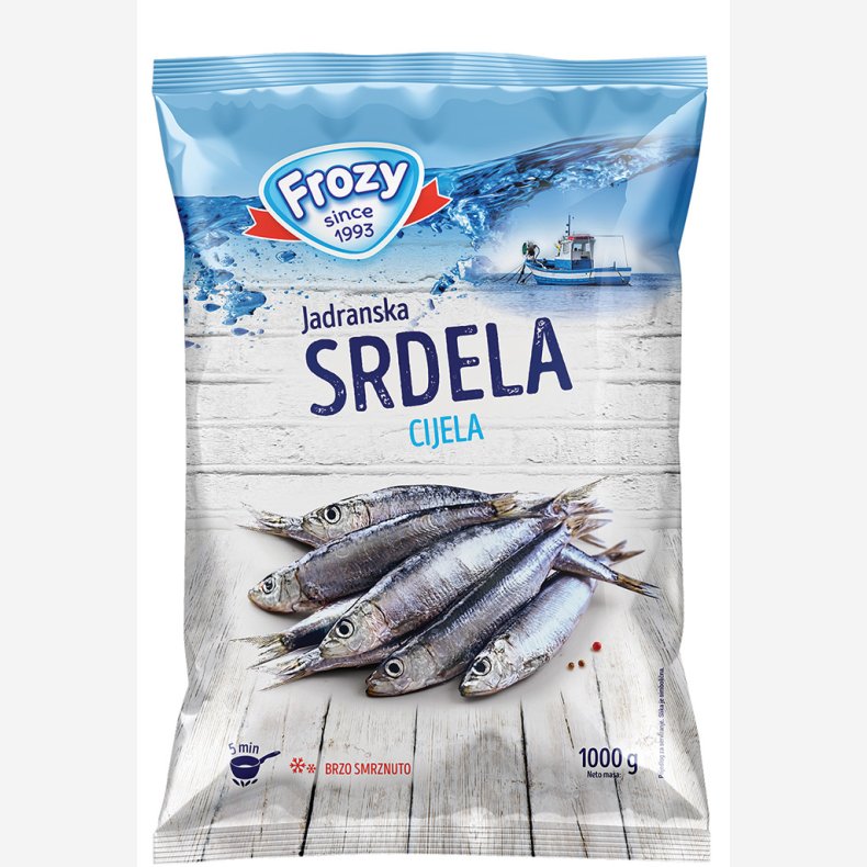 Frozy - Sardiner 1 kg