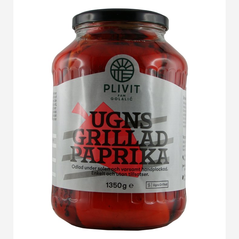 Plivit - Ovngrillede peberfrugter  1350gr