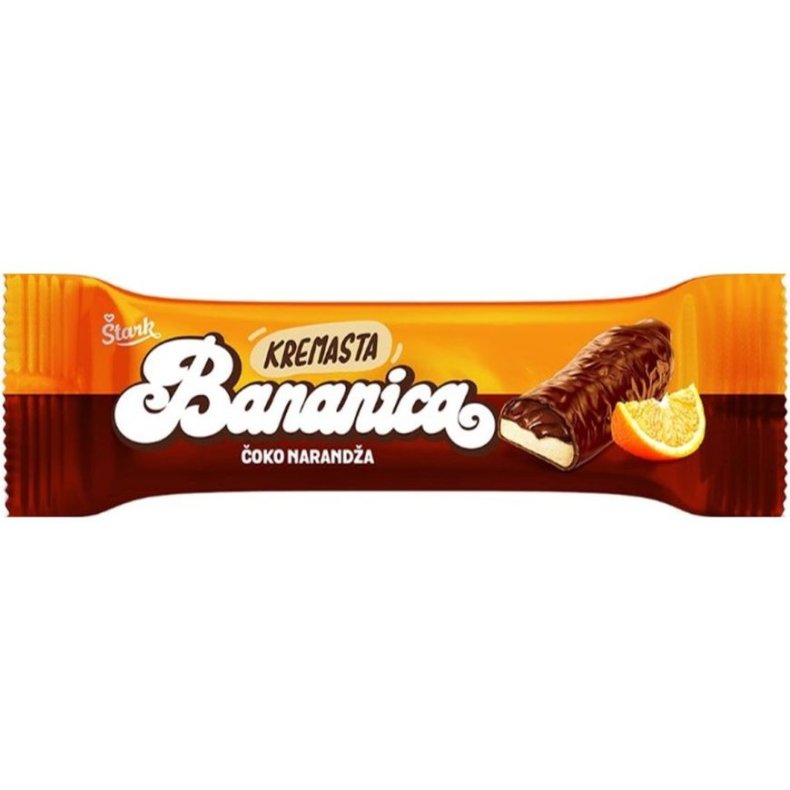 Stark - Cremet Choko appelsin - Skumbanan 28 gr 