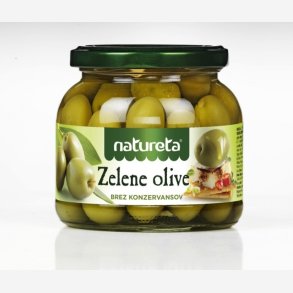 Natureta - Grnne oliven 290gr