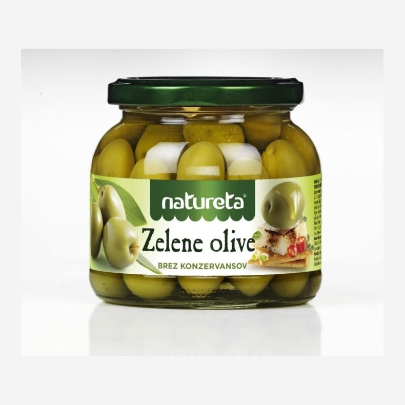 Natureta - Grnne oliven 290gr