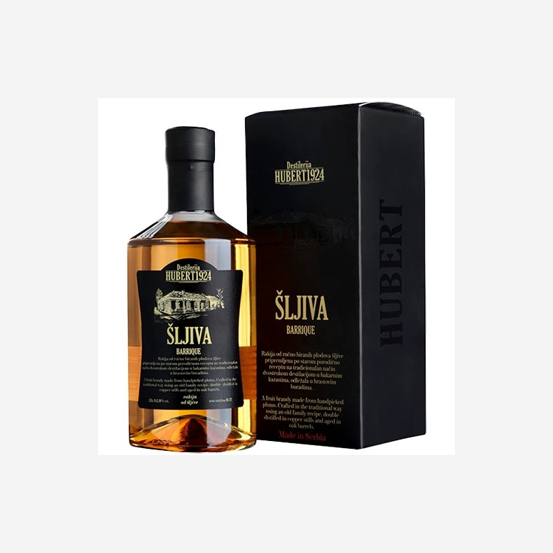 Hubert 1924  - Blommebrandy Barrique 42% -0,7l