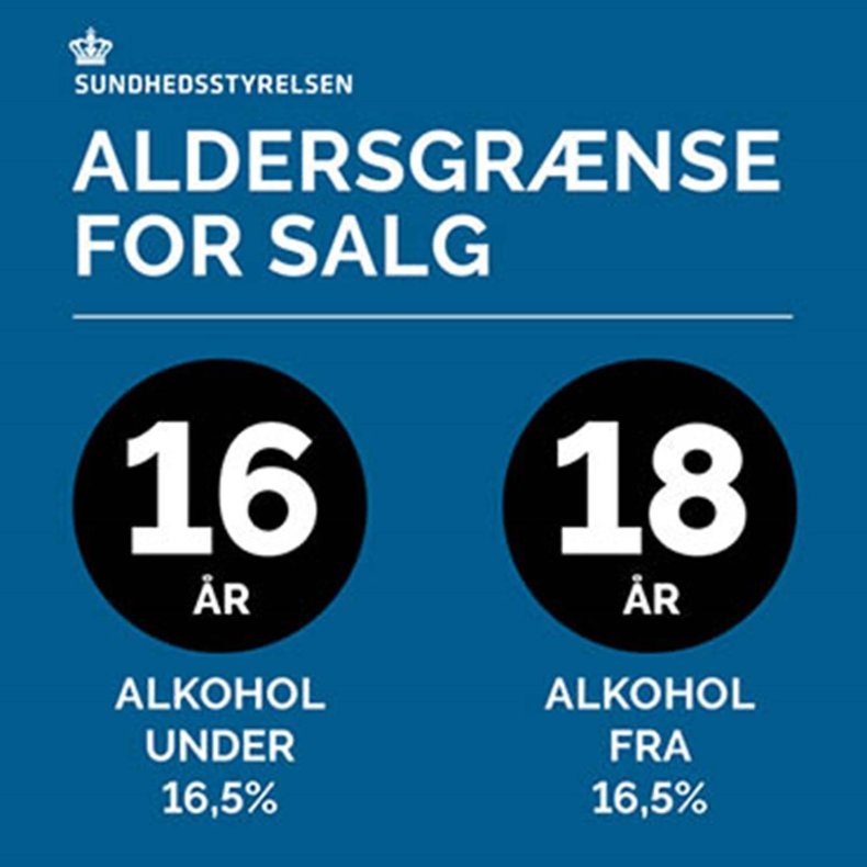 Alkohol - Aldersgrnse for salg