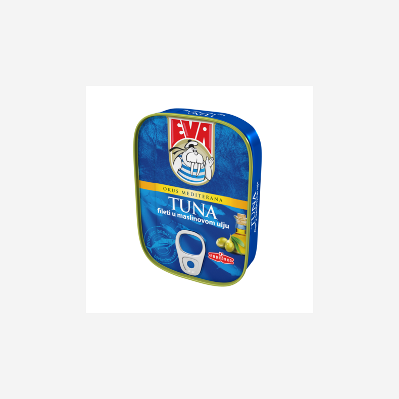 EVA - Tun fileter i olivenolie 115gr