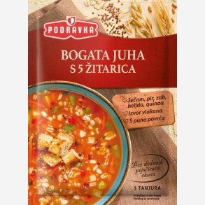 Podravka - Suppe med 5 slags korn