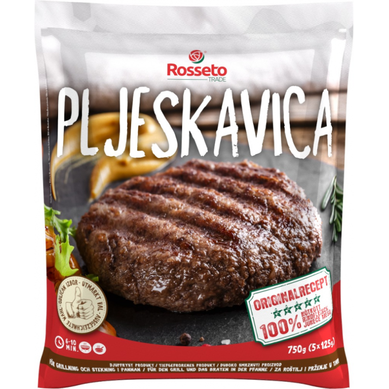 Rosseto - Pljeskavica - Hamburger 750gr