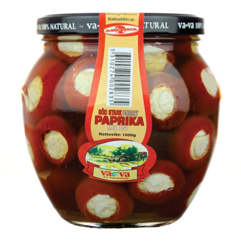 VA- VA - Peberfrugter med ostefyld 1kg