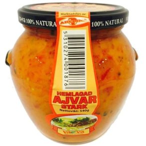 VAVA - ajvar st�rk 540gr