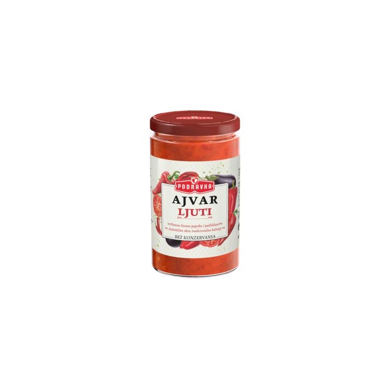 Podravka - Ajvar HOT 690gr
