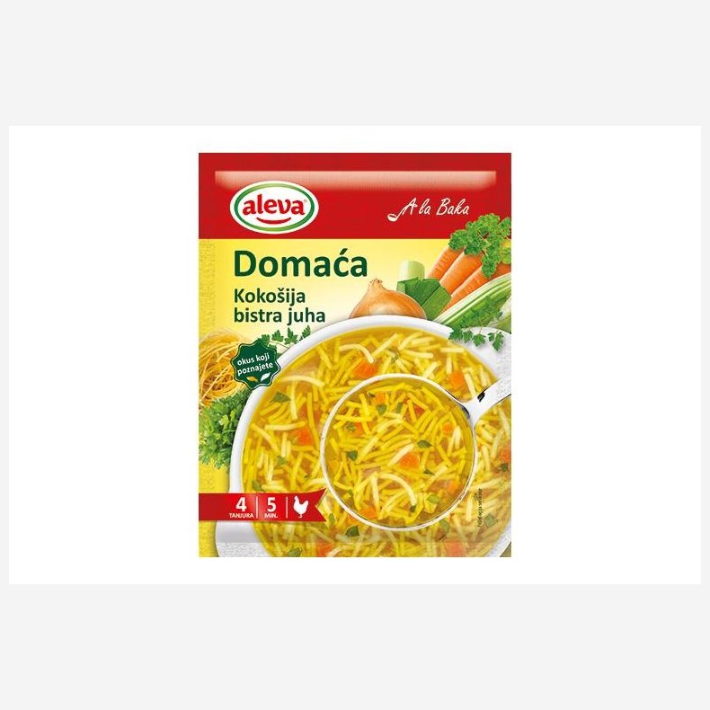 Aleva - hjemmelavet kylling suppe