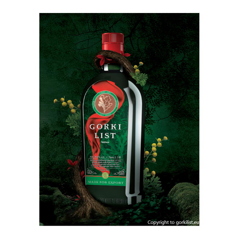 Gorki List Herbal Liqueur 1l