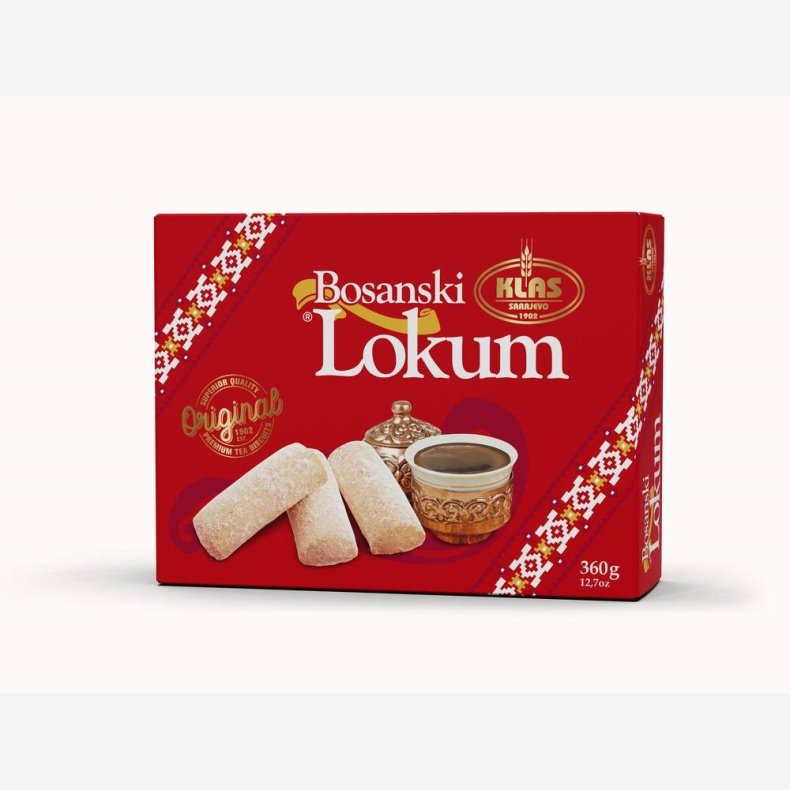 Klas - Bosnisk lokum smkager 400gr
