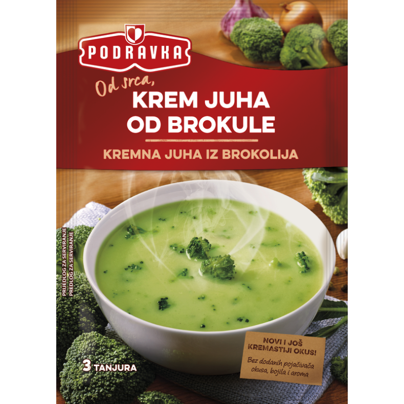 Podravka - Broccoli suppe