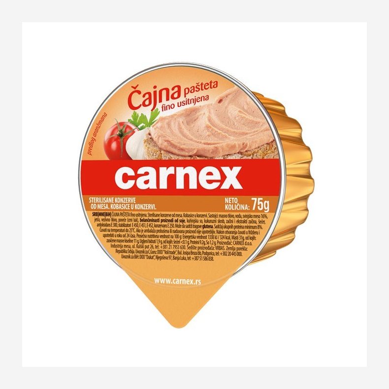 Carnex - Leverpostej 75 gr