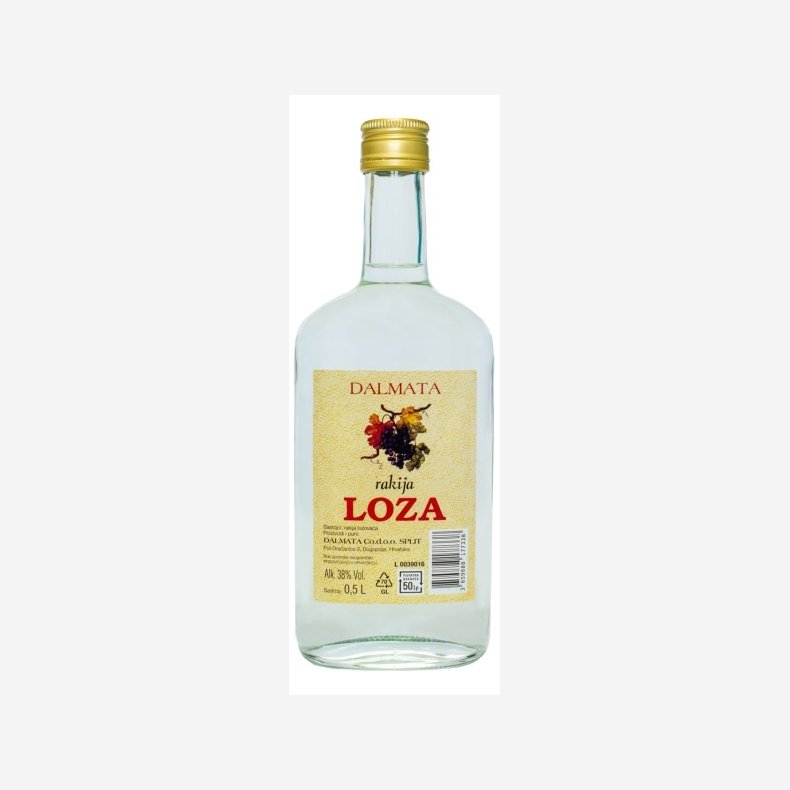 Dalmata - Loza - Druebrandy 1 l - 38 %