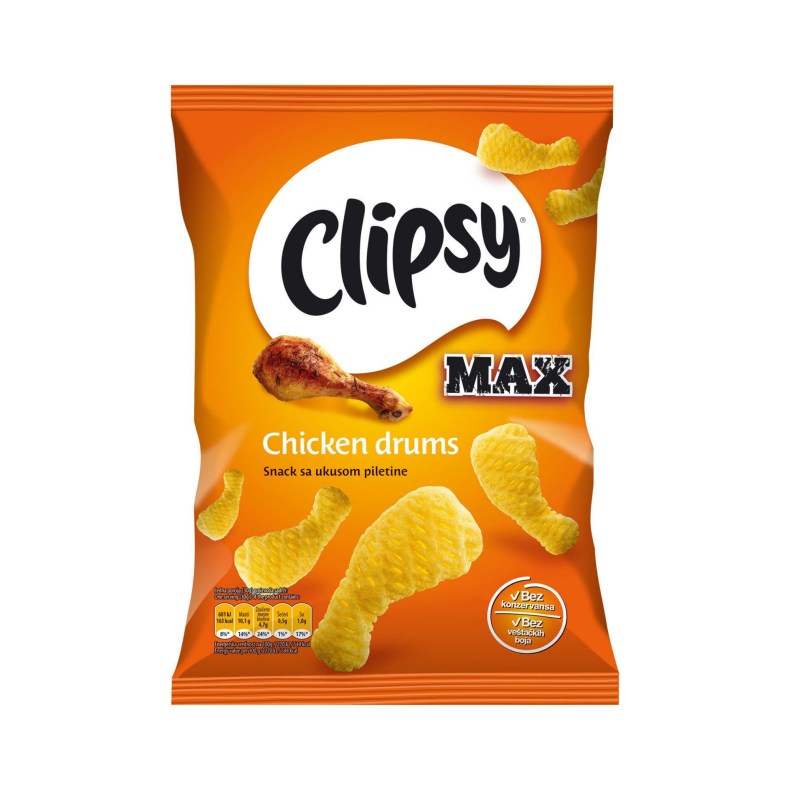 Clipsy Max - Chicken drums 30gr