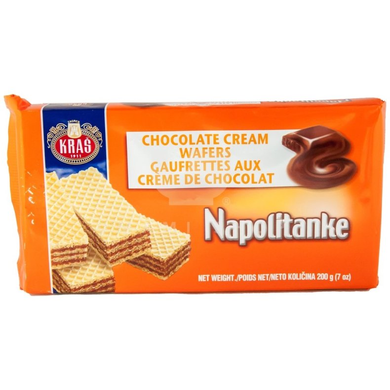 Kras - Vafler med chokolade cream 200gr