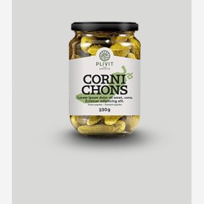 Plivit Trade - Syltede agurker 330gr