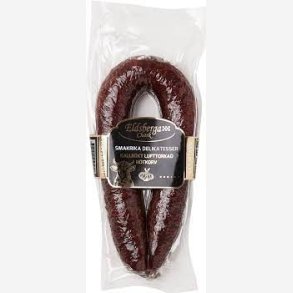 Edelsberga Chark - Oksekdsplse m. hvidlg ca 450gr