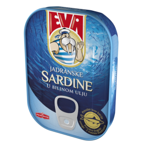 Eva - Sardiner i vegetabilsk olie 115gr