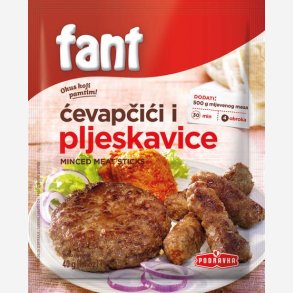 Fant - Mix blanding burger og cevapi
