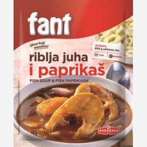 Fant - Fiskesuppe og paprikash