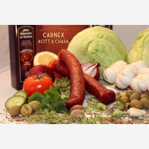 Carnex - Rget Gylaer Mild med hvidlgssmag - ca 800gr