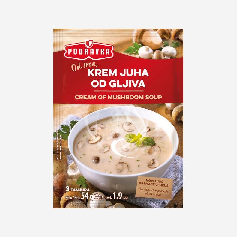 Podravka - Svampesuppe