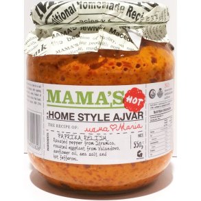 Mama's home style ajvar Hot - 550 gr 