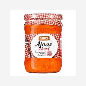 Natura - ajvar st�rk 550gr