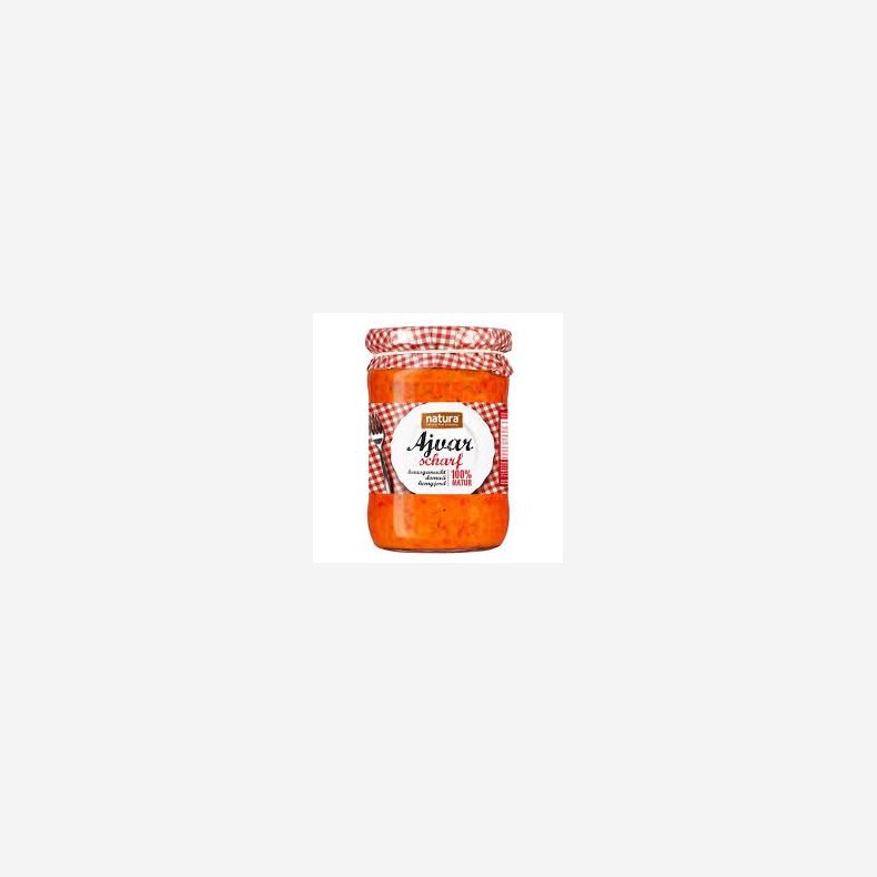 Natura - ajvar st�rk 550gr