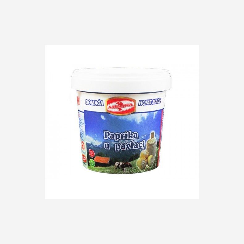 Peberfrugter i cremefraiche - Adelina 1 kg 